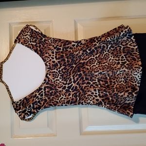 3/$15 Leopard shirt